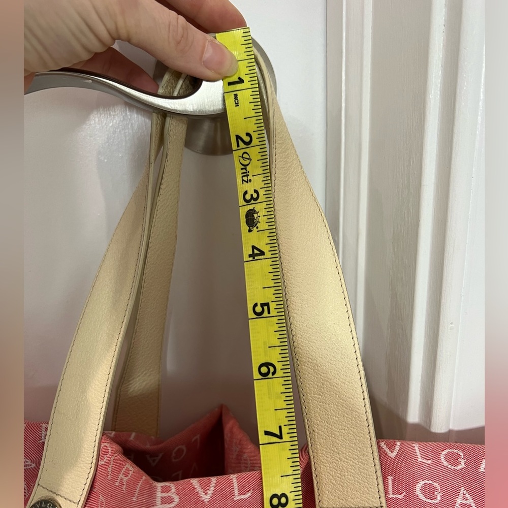 Bvlgari mania red logo tote - Picture 11 of 14
